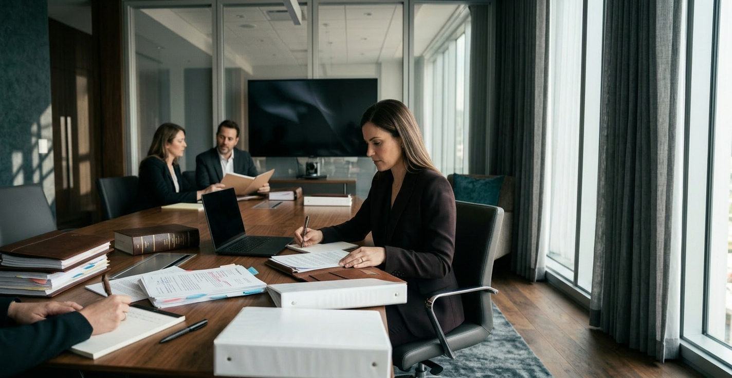 Imagem profissional de blog sobre: "Estratégias jurídicas essenciais para a redução de custos trabalhistas e eficiência